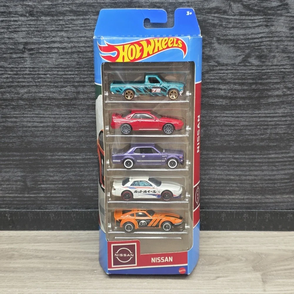 Hot Wheels 2023 Sealed Nissan 5 Pack Skyline R32 Silvia S13 Datsun